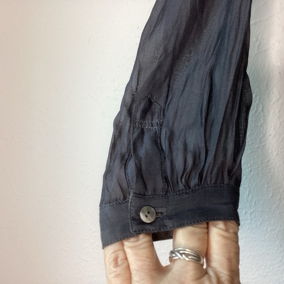 Enrica Japan Top Black Silk 36 - Picture 8 of 8